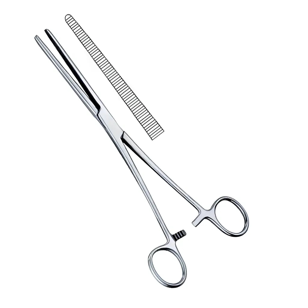 [3-137-20] Rochester Peon Straight Hemostatic Forceps 20cm (8 Inch)