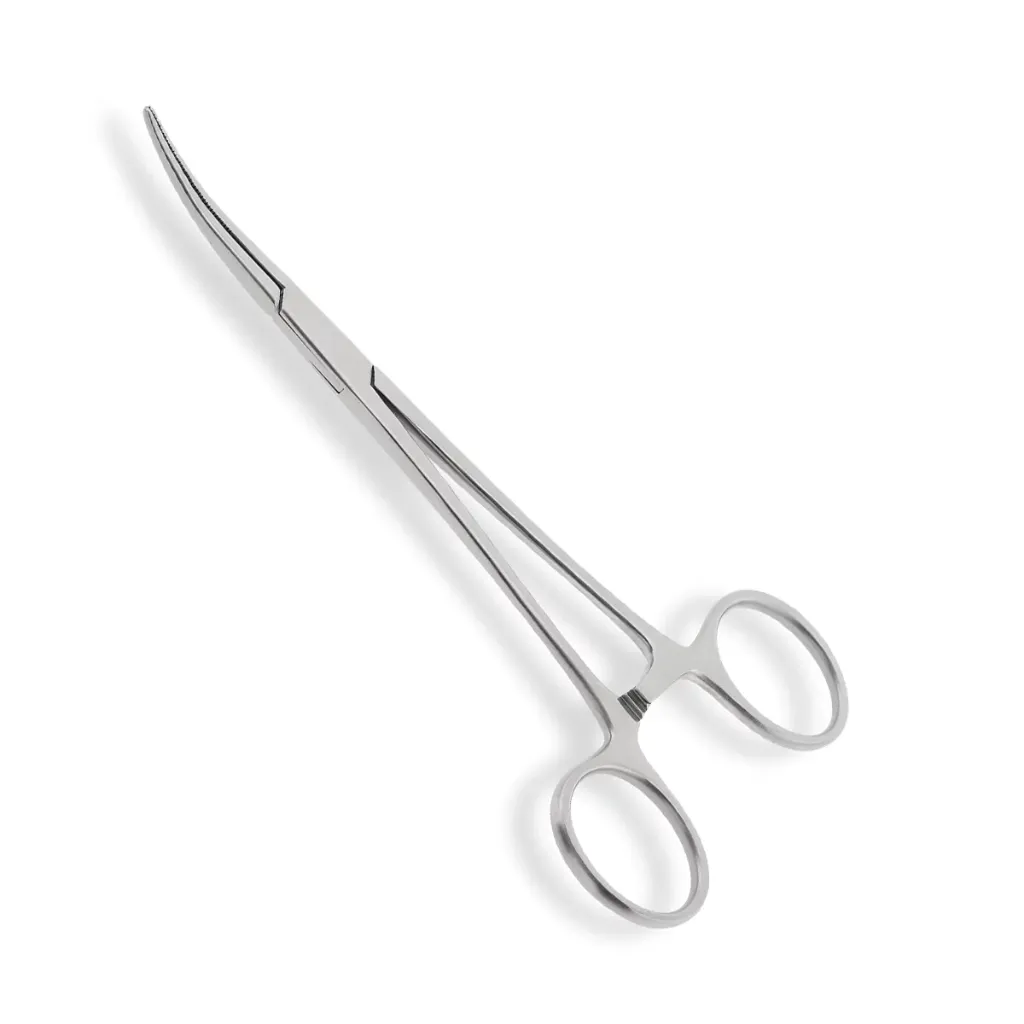[3-130-16] Kelly Rankin Curved Hemostatic Forceps 16cm (6.25 Inch)