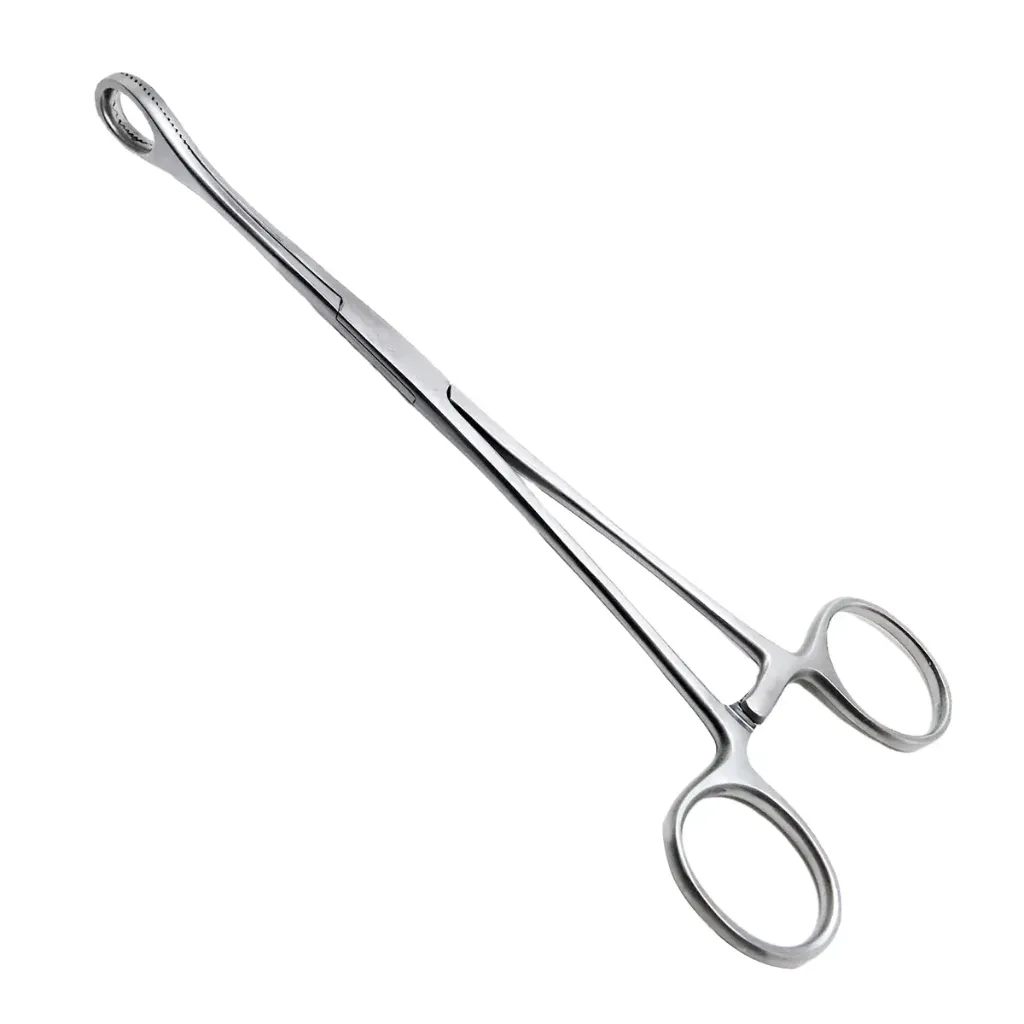 [5-214-18] Foerster Sponge Forceps (7" (18cm), Serrated, STR)