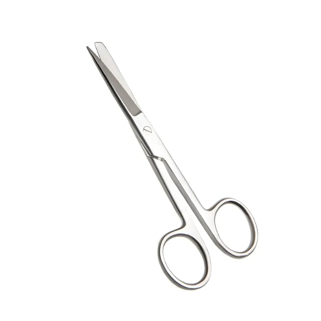 [2-018-10] Operating Scissors – Sharp/Blunt Straight (4.25" (10cm))